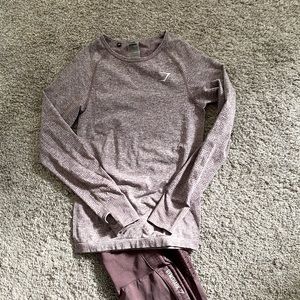 Gymshark seamless long sleeve top